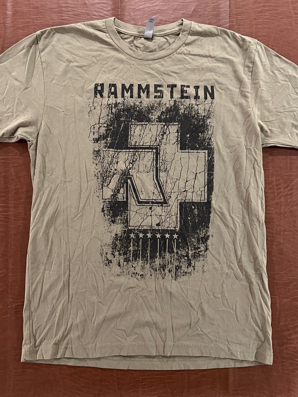 Rammstein Band Shirt - Dual Sided - Size Large (Fit Medium)